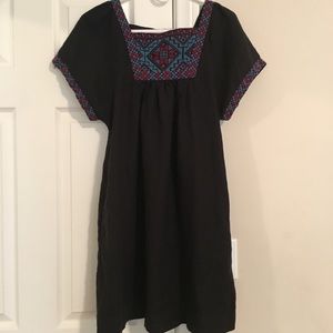 Madewell Embroidered Wander Dress